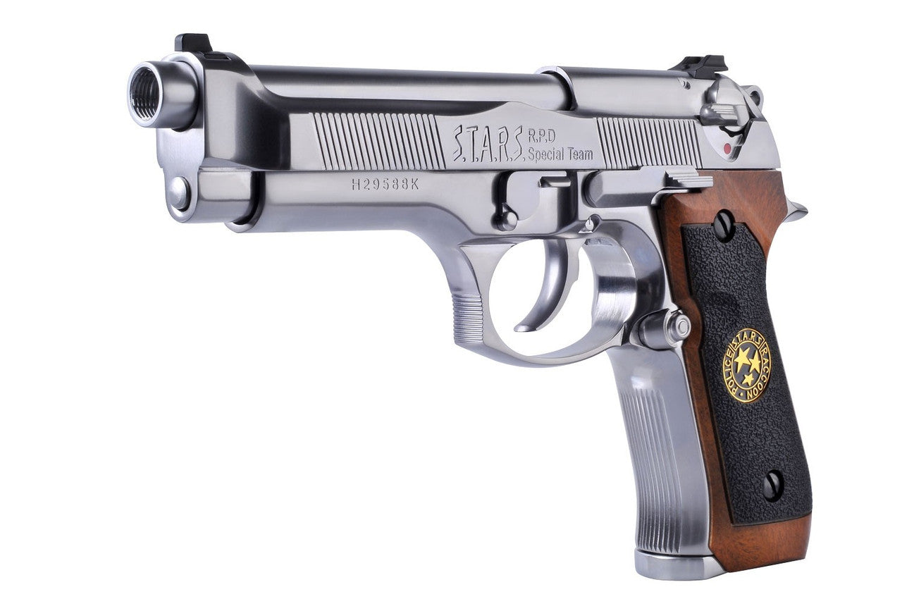 WE Samurai Edge Biohazard M9 Gas Blowback Airsoft Pistol.