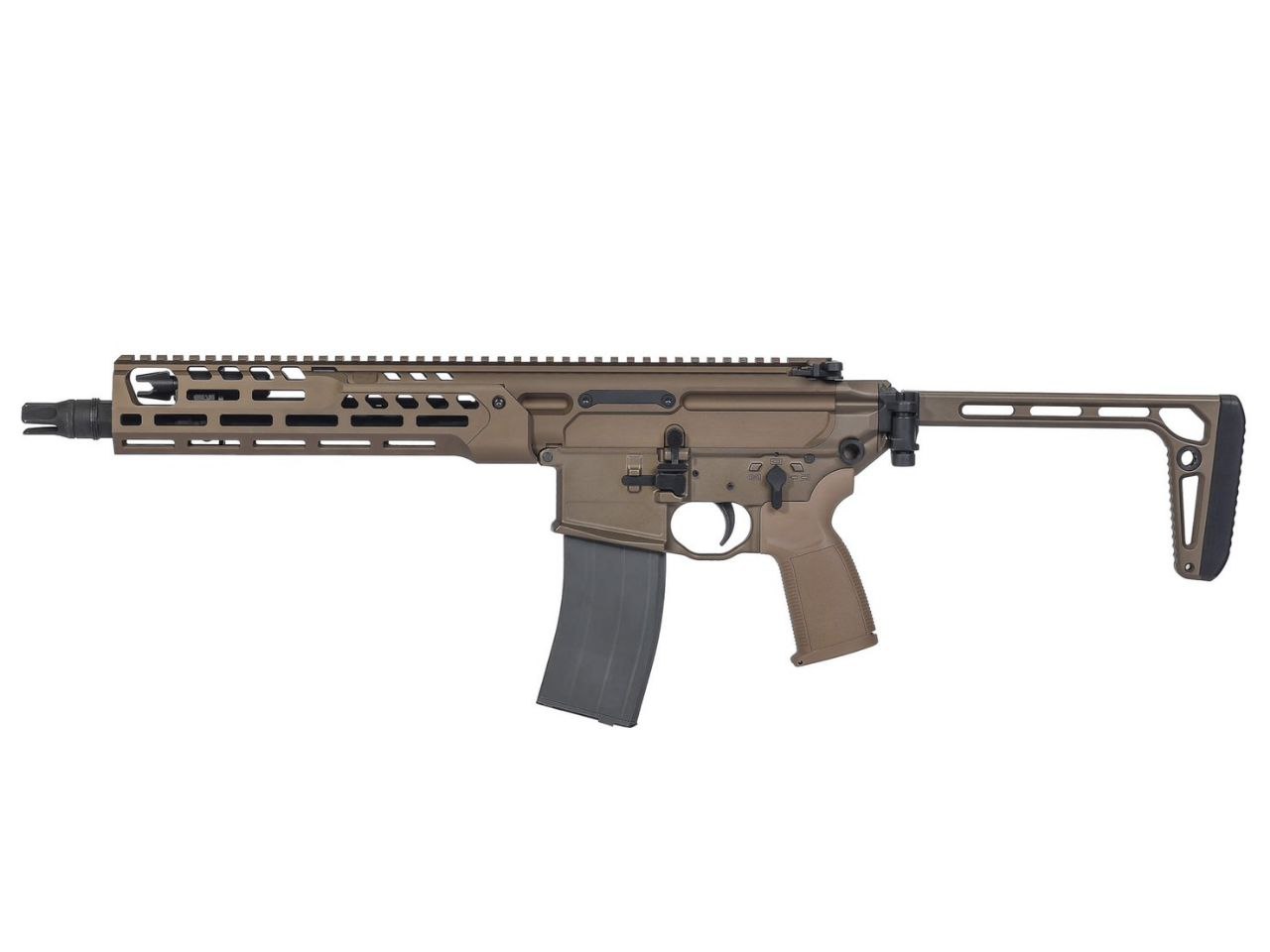 APFG MCX Spear LT Style 11.5" Gas Blowback Airsoft Rifle.