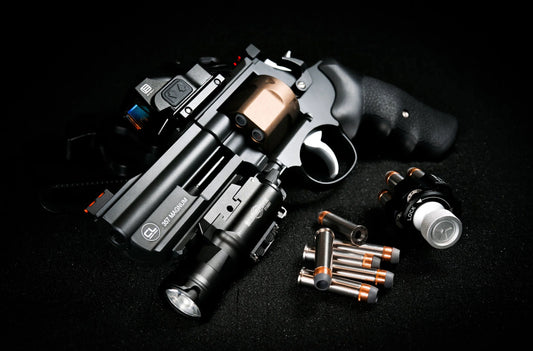 ARES x CL Project Design 4INCH CO2 Airsoft Revolver.