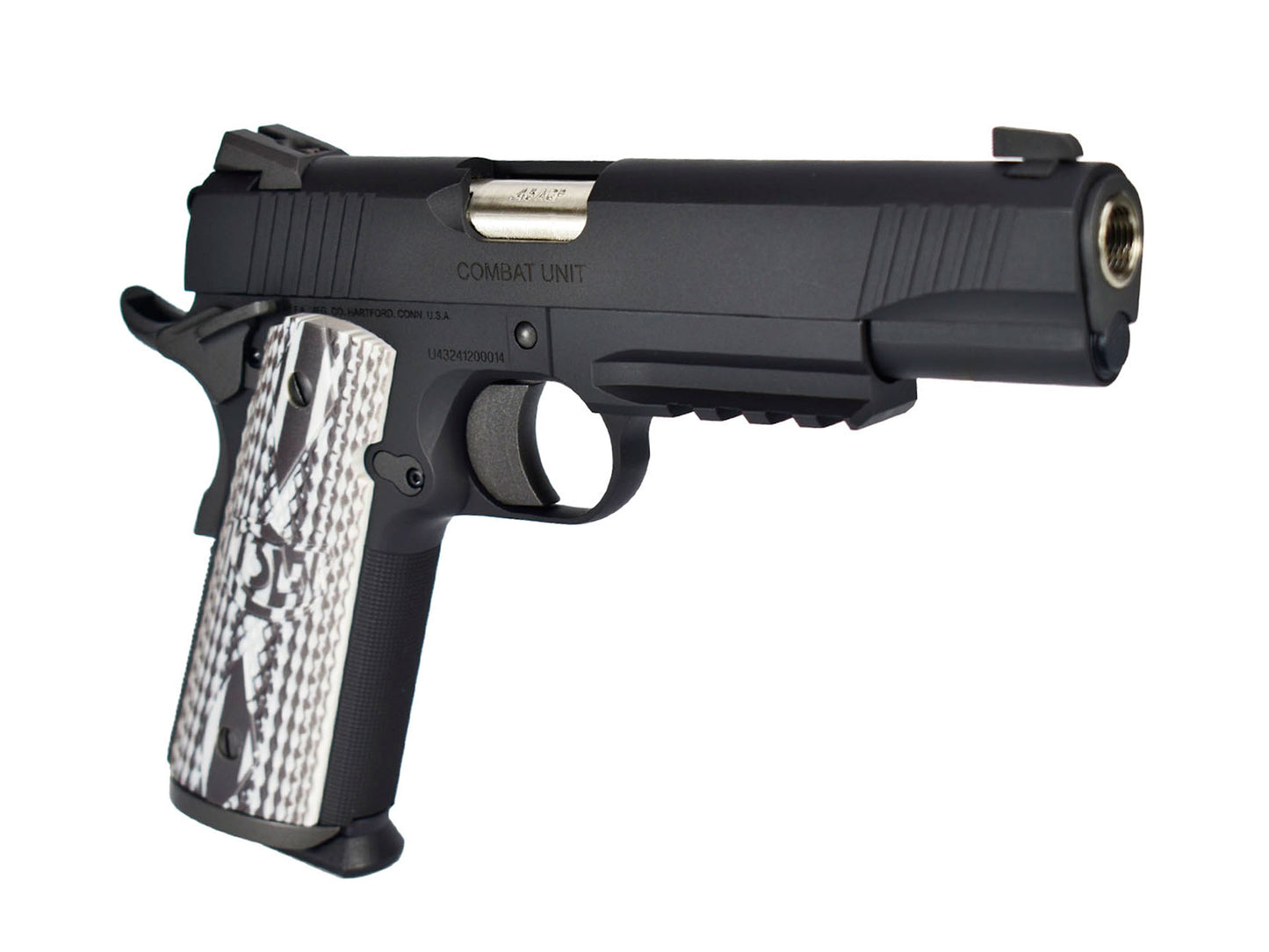 CYBERGUN COLT Licensed M45A1 Gas Blowback Airsoft Pistol.