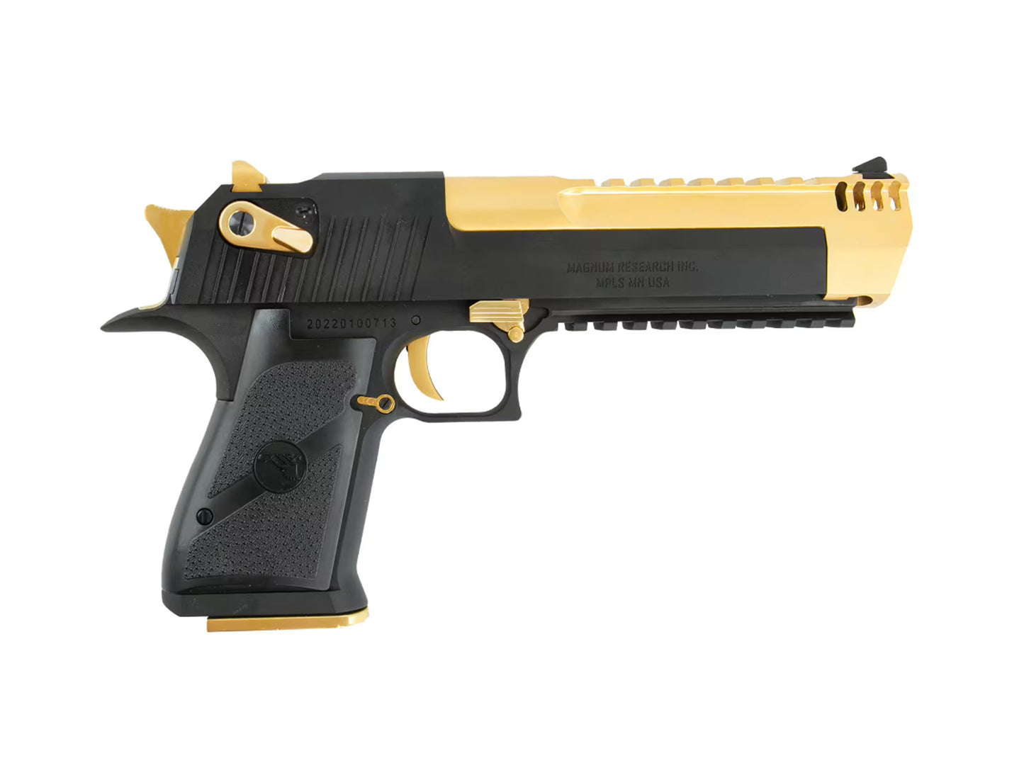 CYBERGUN | AW デザートイーグル DESERT EAGLE .50AE L6 (2 Tone) ガスブローバック ハンドガン.