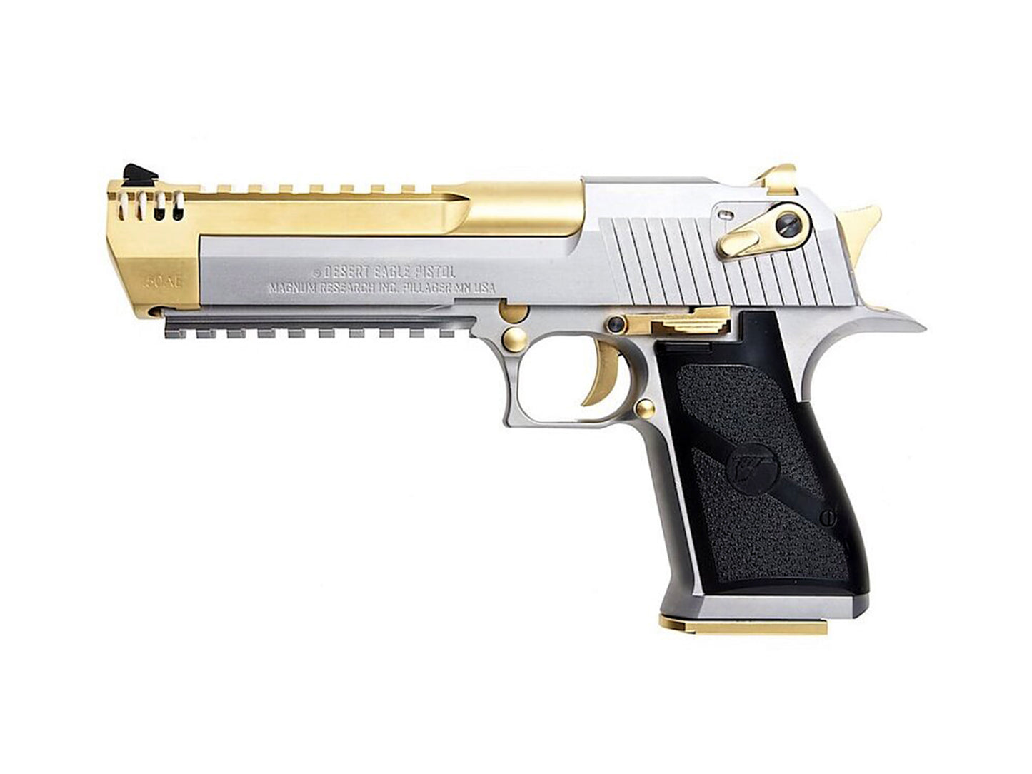 CYBERGUN | AW デザートイーグル DESERT EAGLE .50AE L6 (2 Tone) ガスブローバック ハンドガン.