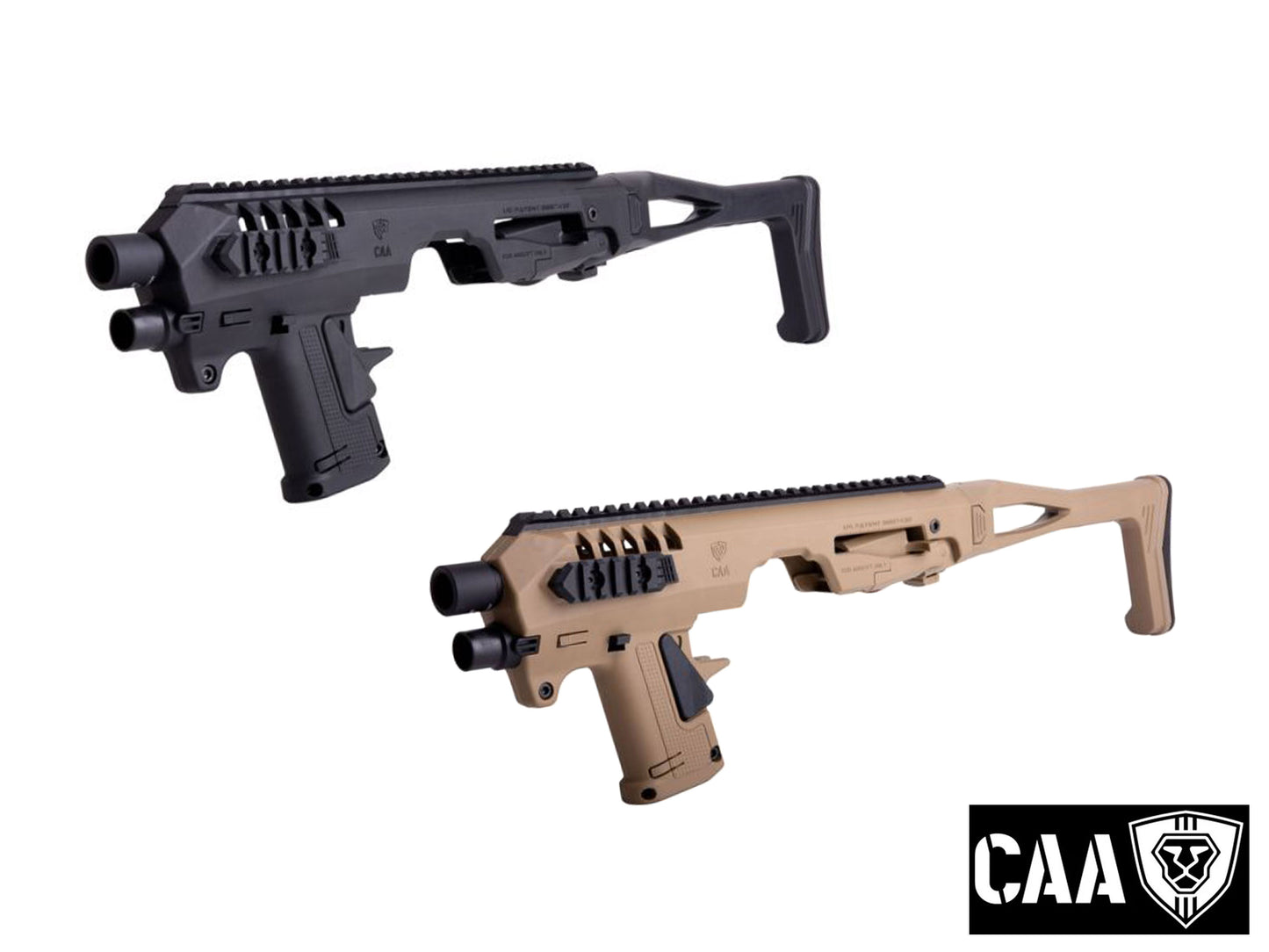 CAA Airsoft MICRO RONI G3 Pistol-Carbine Conversion Kit for P320 M17 & M18.