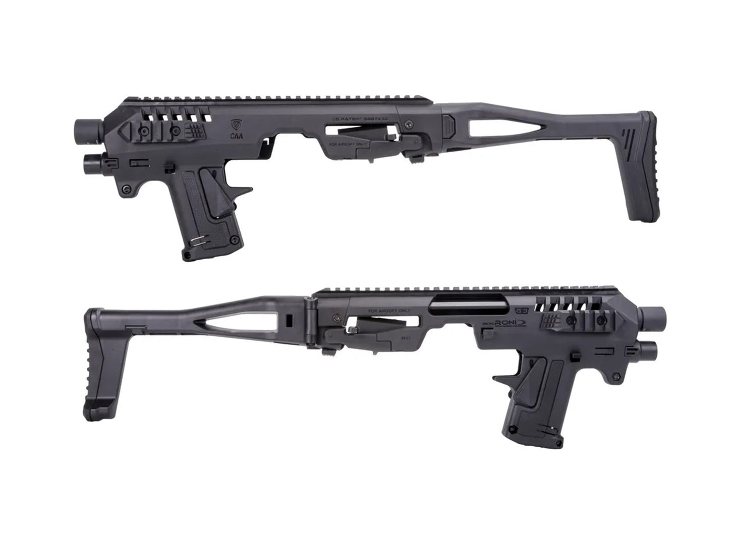 CAA Airsoft MICRO RONI G3 Pistol-Carbine Conversion Kit for P320 M17 & M18.