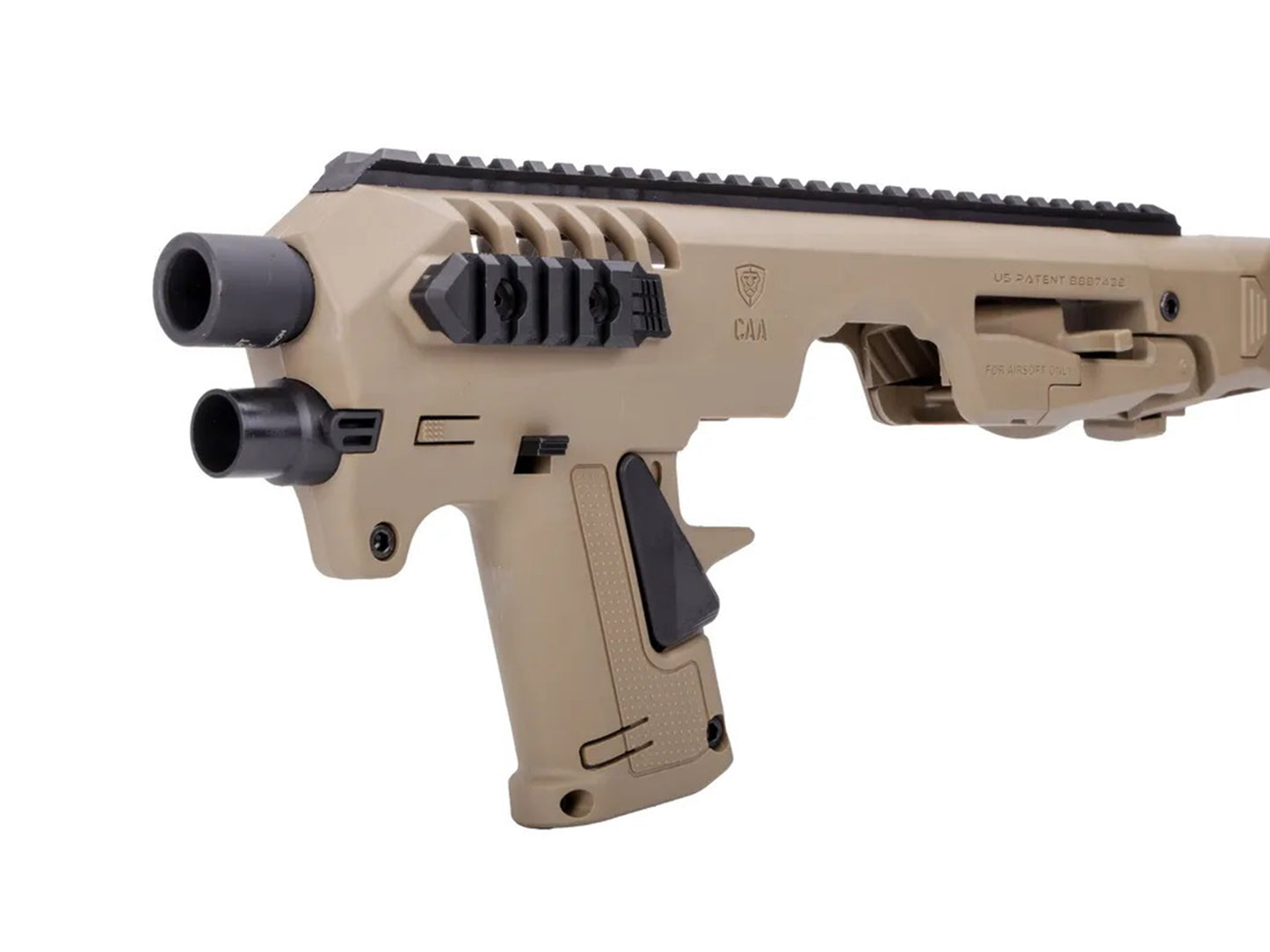 CAA Airsoft MICRO RONI G3 Pistol-Carbine Conversion Kit for P320 M17 & M18.