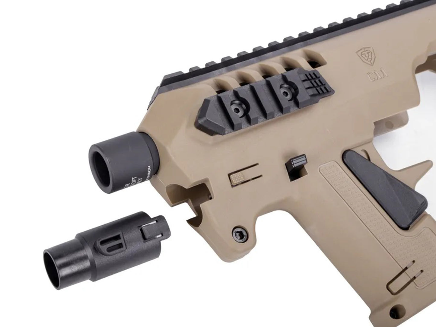 CAA Airsoft MICRO RONI G3 Pistol-Carbine Conversion Kit for P320 M17 & M18.