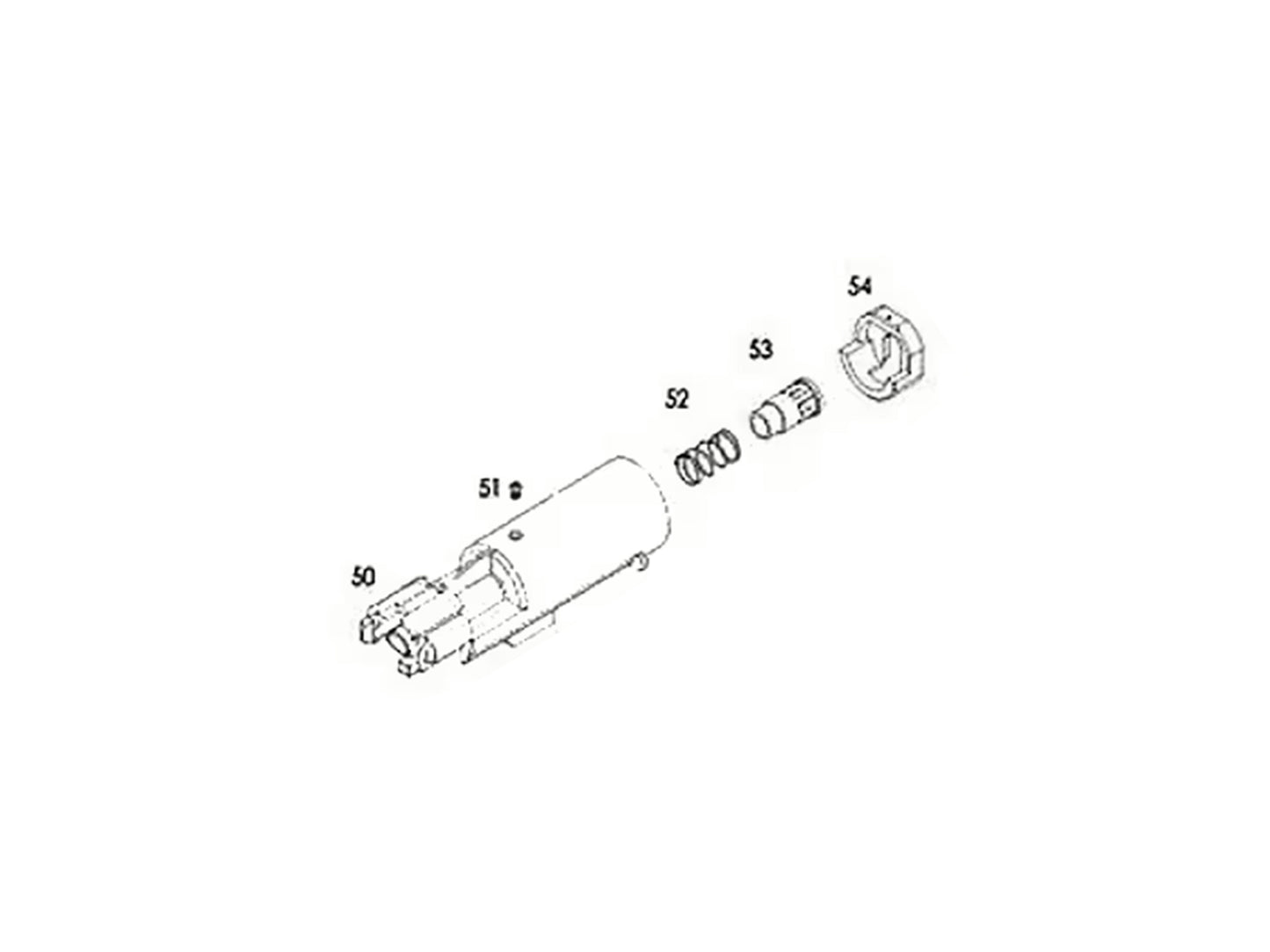 【純正部品】CYBERGUN | AW デザートイーグル DESERT EAGLE シリーズ ハンドガン パーツ.