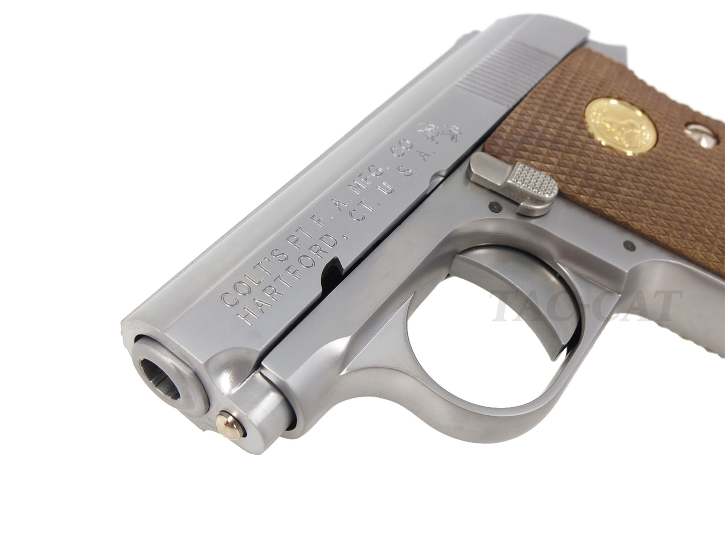 CYBERGUN | COLT 正式ライセンス .25 コルト ポケット ガスブローバック ハンドガン.