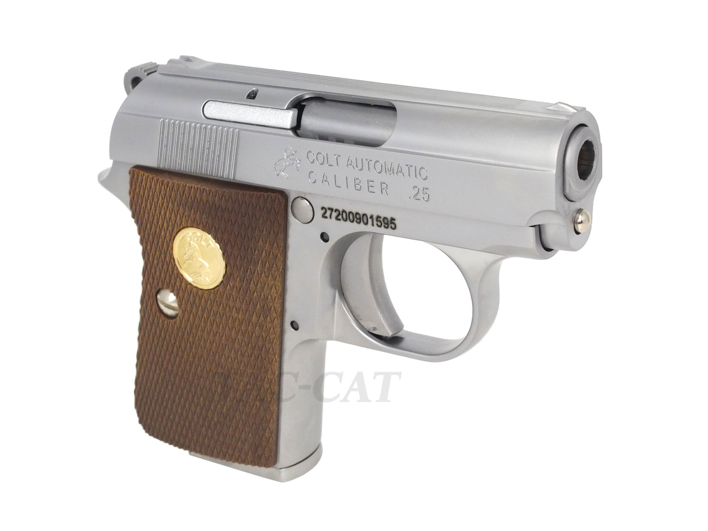 CYBERGUN | COLT 正式ライセンス .25 コルト ポケット ガスブローバック ハンドガン.