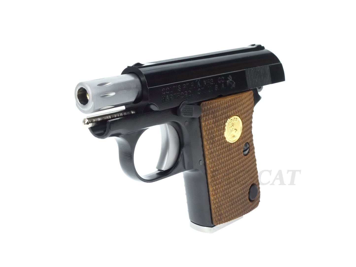 CYBERGUN | COLT 正式ライセンス .25 コルト ポケット ガスブローバック ハンドガン.