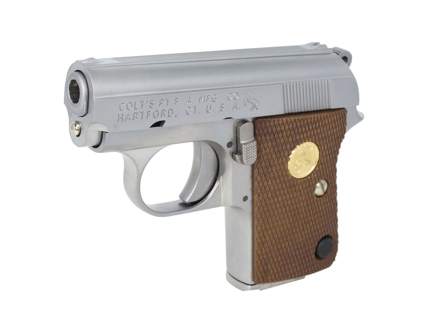 CYBERGUN | COLT 正式ライセンス .25 コルト ポケット ガスブローバック ハンドガン.