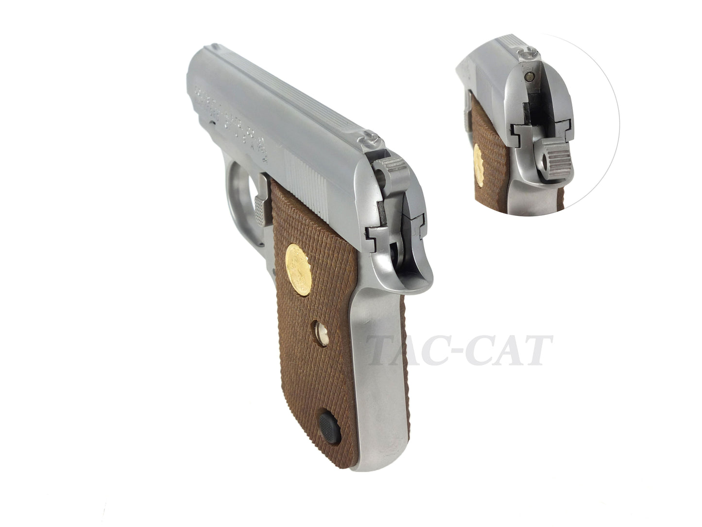 CYBERGUN | COLT 正式ライセンス .25 コルト ポケット ガスブローバック ハンドガン.