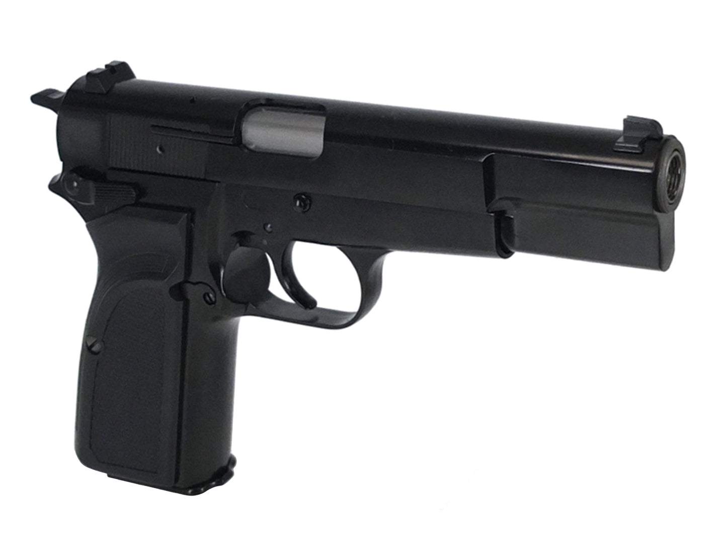 WE FN Browning Hi-Power MK III Gas Blowback Airsoft Pistol.