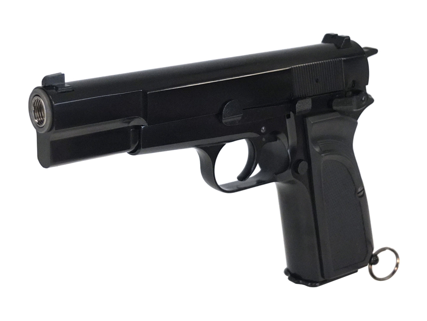 WE FN Browning Hi-Power MK III Gas Blowback Airsoft Pistol.