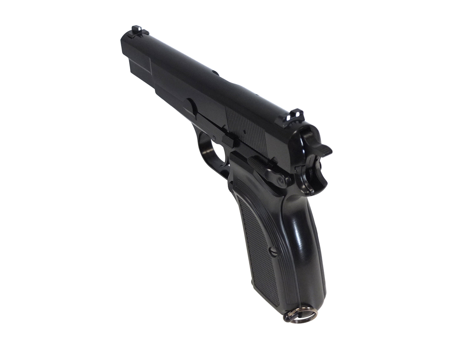 WE FN Browning Hi-Power MK III Gas Blowback Airsoft Pistol.