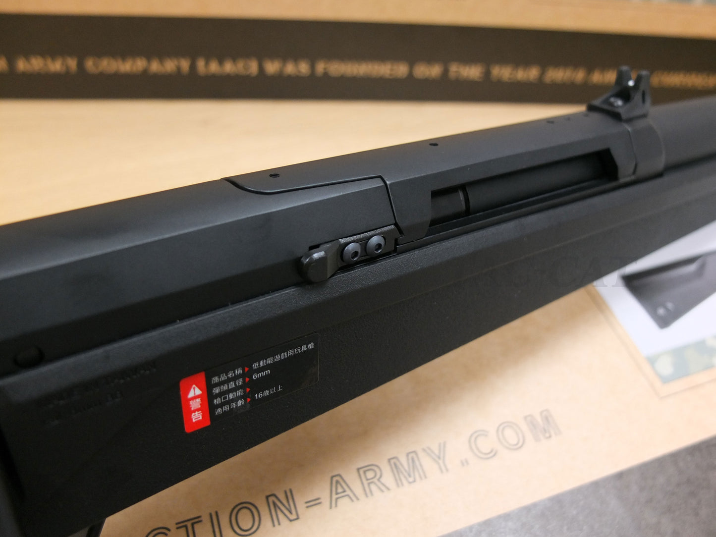 ACTION ARMY AAC-C1 ATHENA Airsoft Bolt Action Gas Rifle.