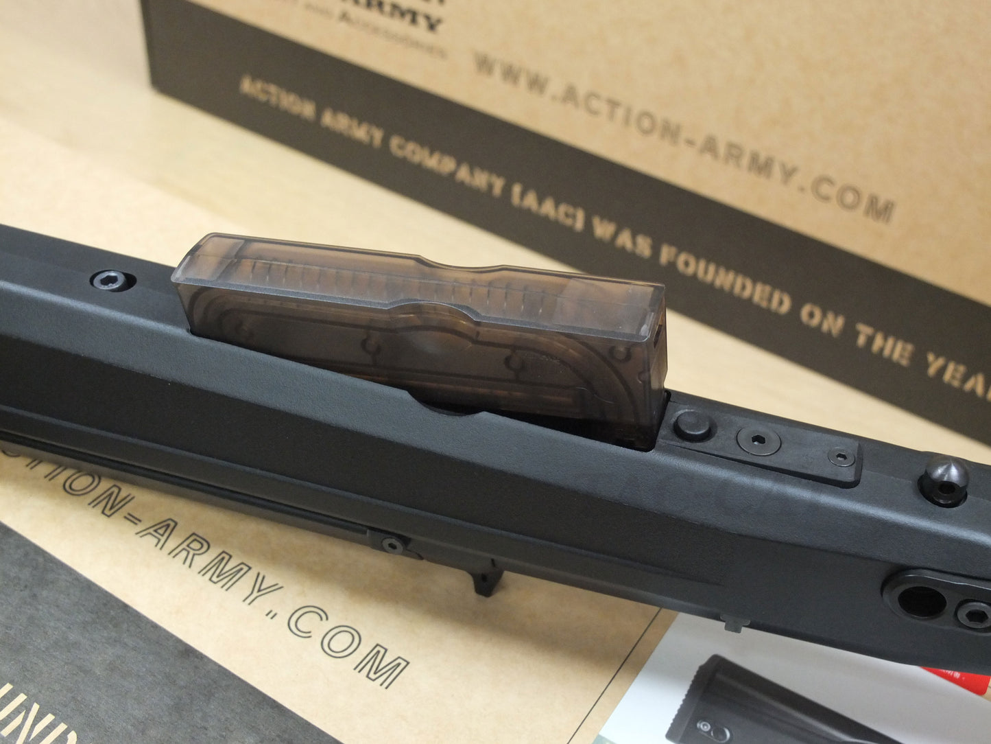 ACTION ARMY AAC-C1 ATHENA Airsoft Bolt Action Gas Rifle.