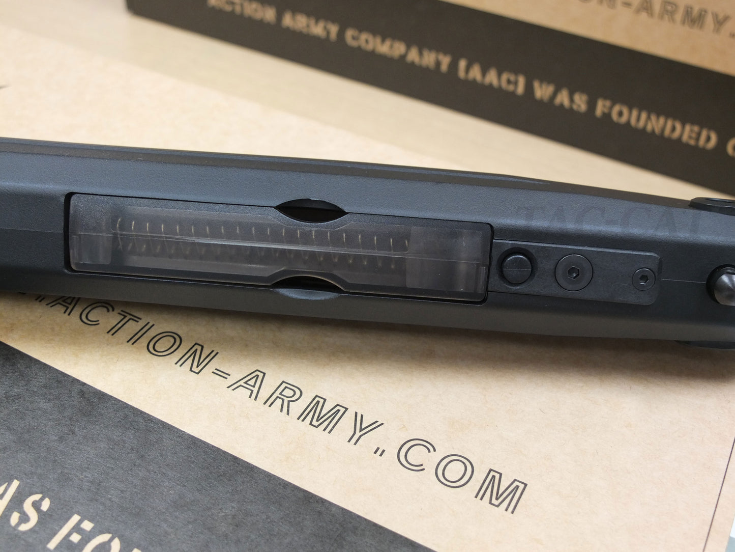ACTION ARMY AAC-C1 ATHENA Airsoft Bolt Action Gas Rifle.