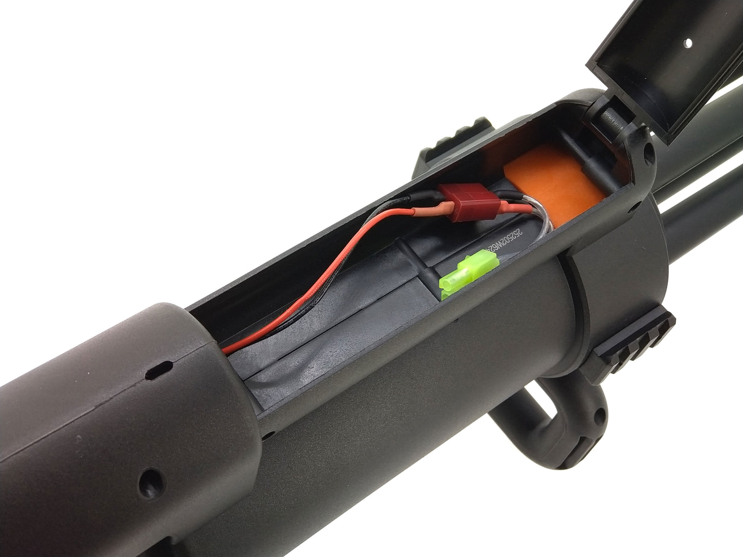 WELL PRO WE23-SL Chainsaw Microgun AEG Airsoft Machine Gun.
