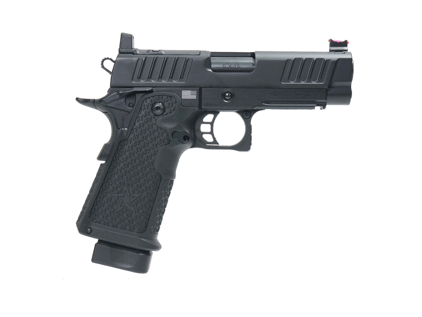 EMG STACCATO C2 CNC Gas Blowback Airsoft Pistol.