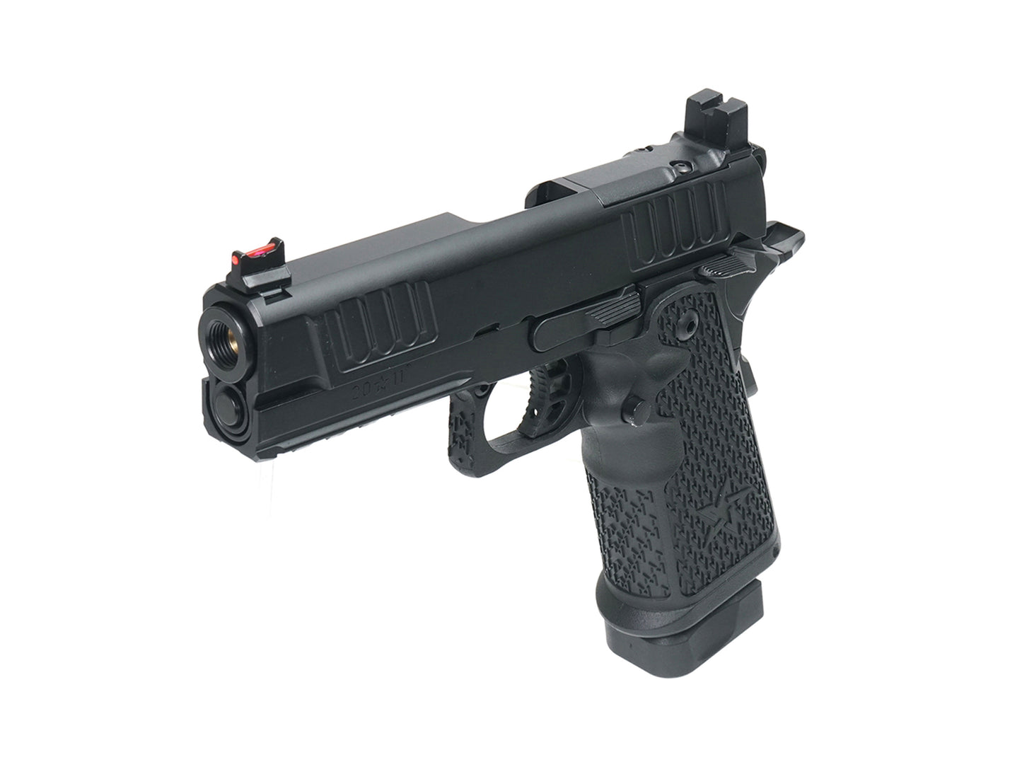 EMG STACCATO P CNC Gas Blowback Airsoft Pistol.