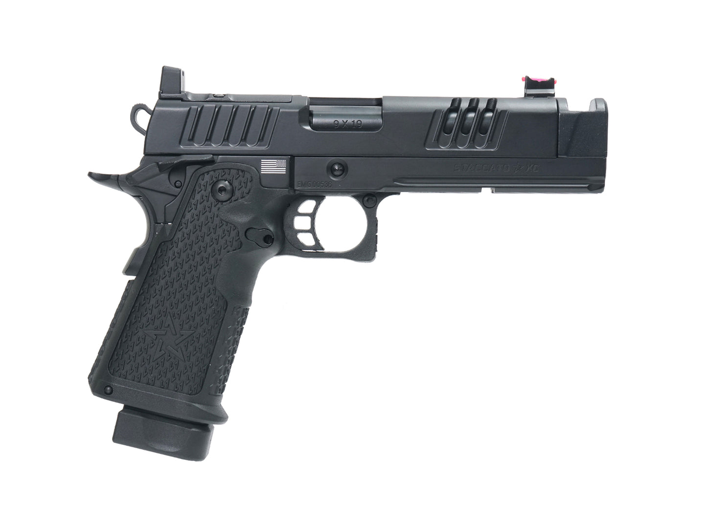 EMG STACCATO XC CNC Gas Blowback Airsoft Pistol.