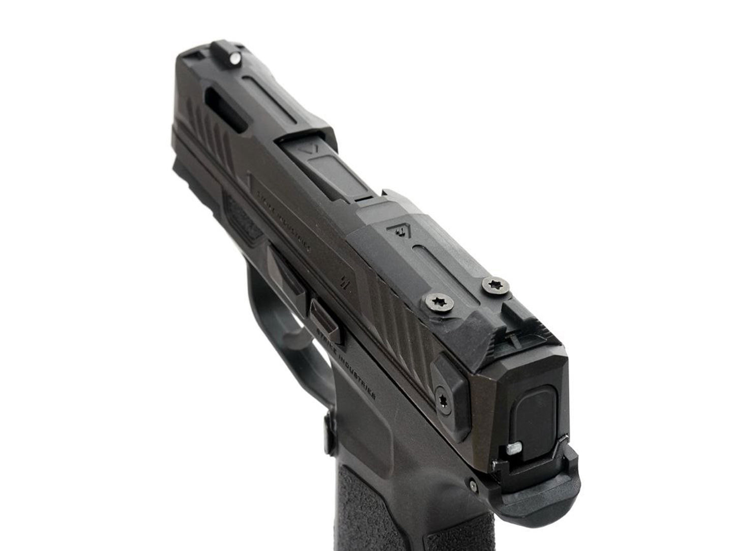 EMG Strike Industries SMP Strike Micro Pistol / P365 Gas Blowback Airsoft Pistol.