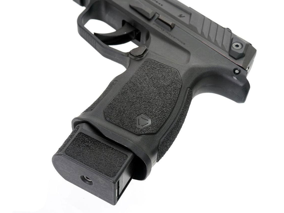 EMG Strike Industries SMP Strike Micro Pistol / P365 Gas Blowback Airsoft Pistol.