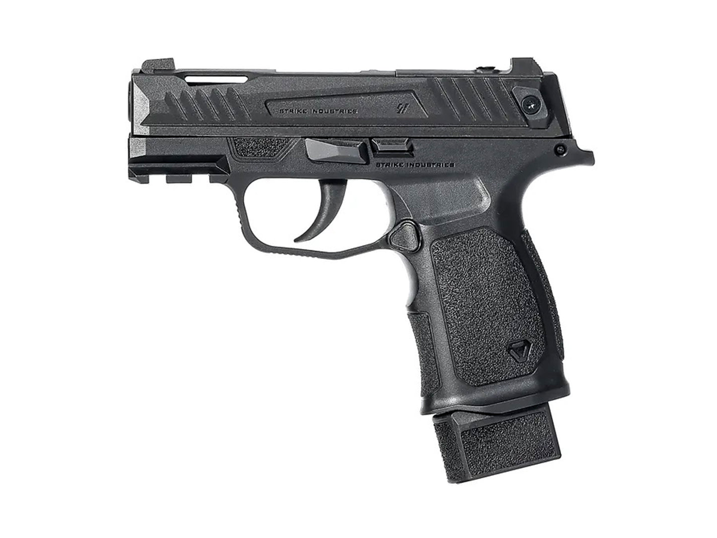 EMG Strike Industries SMP Strike Micro Pistol / P365 Gas Blowback Airsoft Pistol.