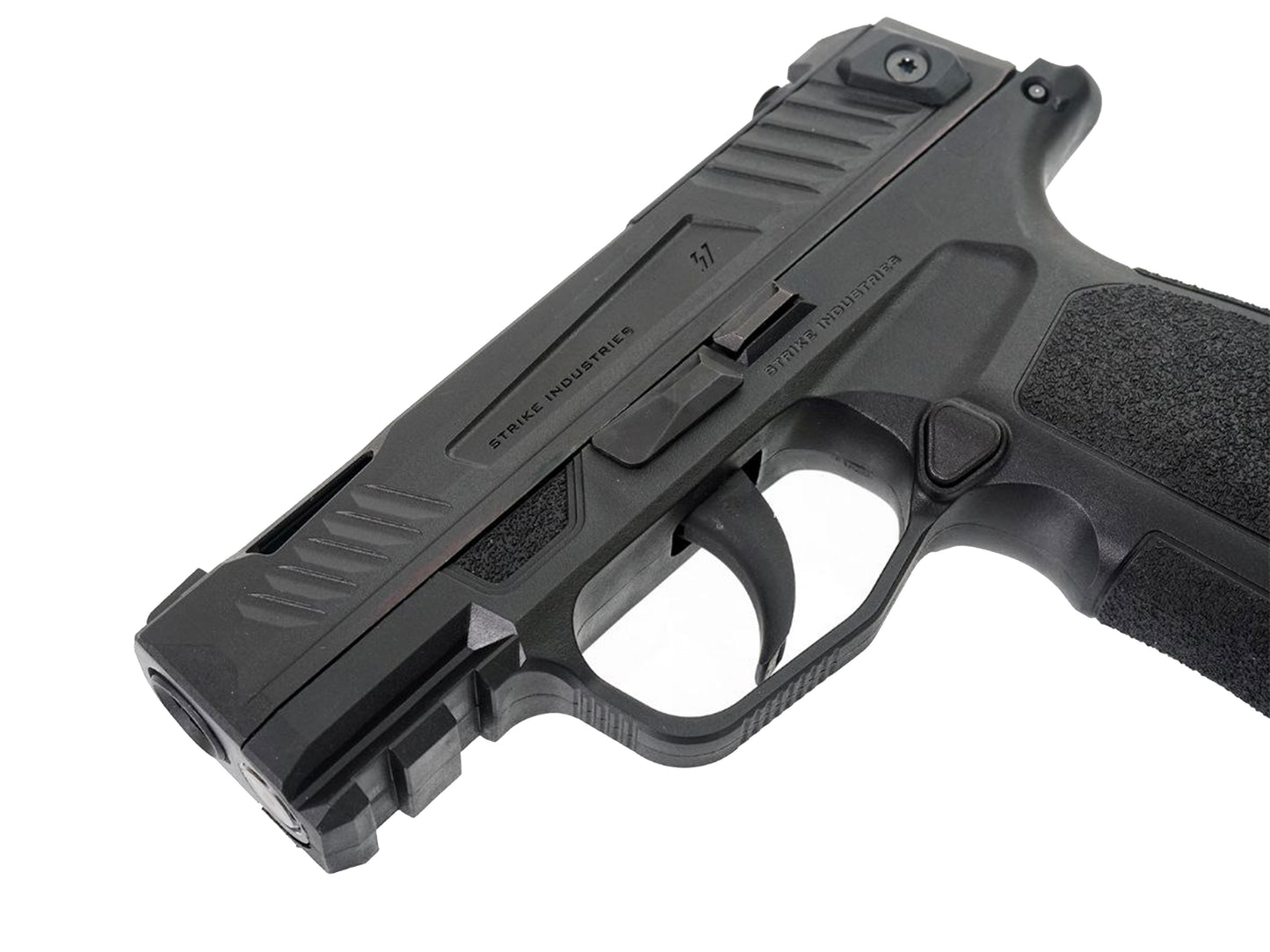 EMG Strike Industries SMP Strike Micro Pistol / P365 Gas Blowback Airsoft Pistol.