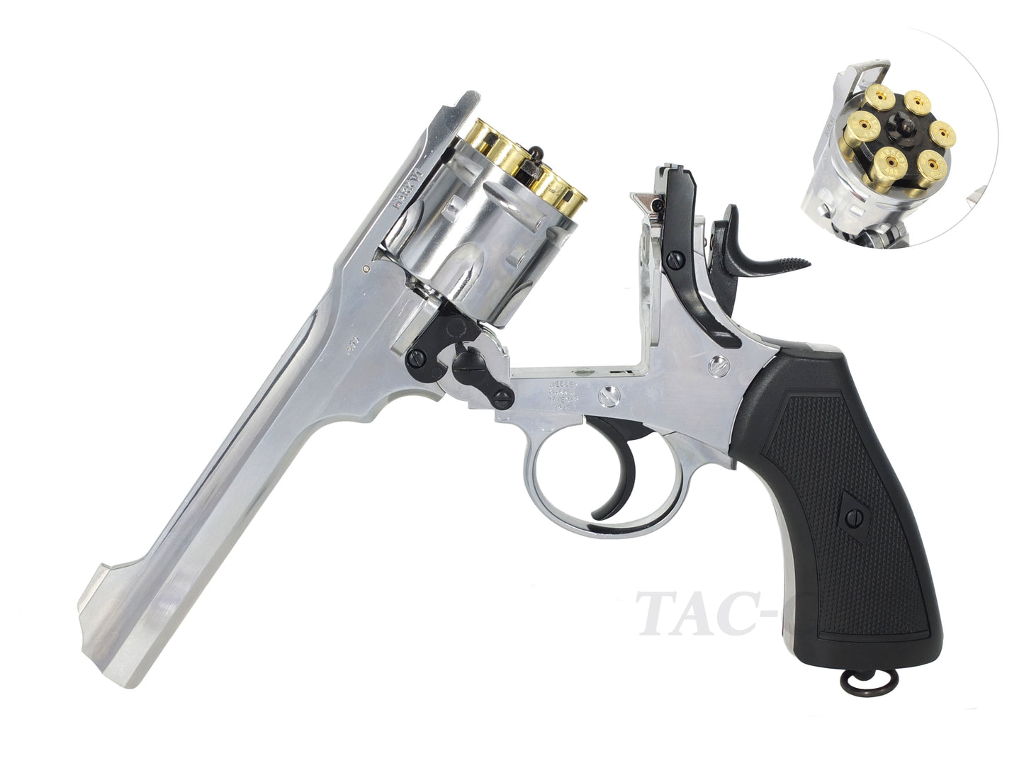 WinGun Webley MK VI .455 6inch Top-Break CO2 Airsoft Revolver.