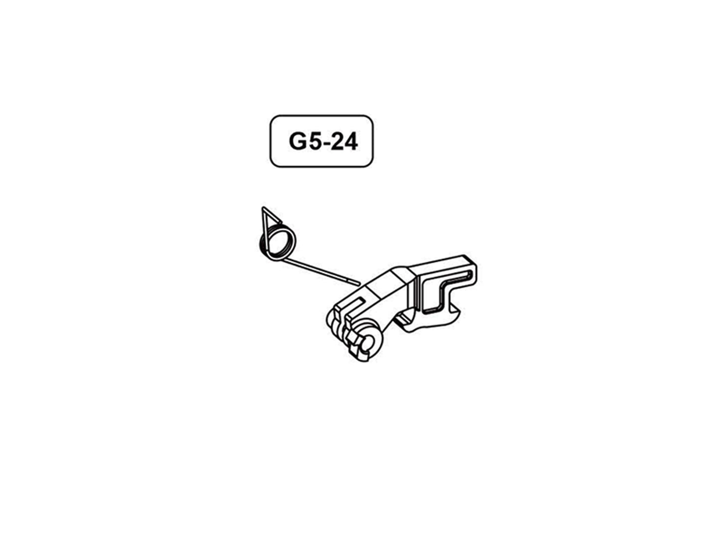 【純正部品】GHK G5 シリーズ ライフル パーツ.