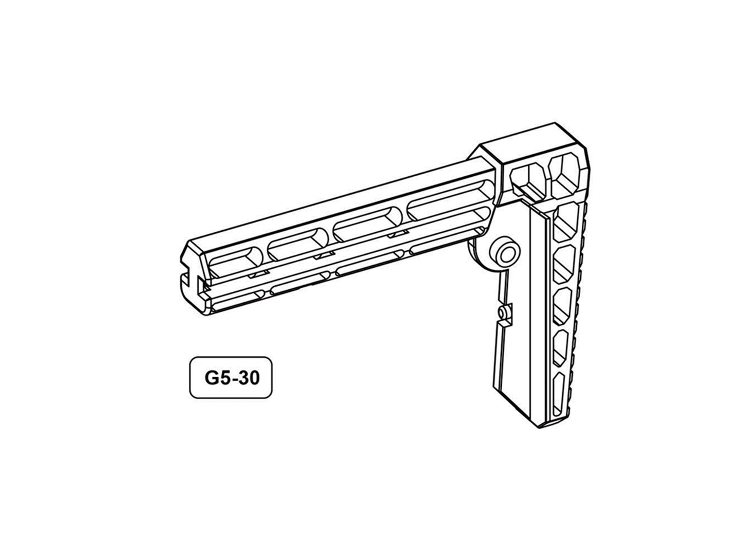 【純正部品】GHK G5 シリーズ ライフル パーツ.