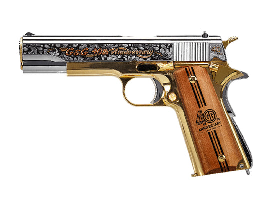 G&G 40th Anniversary Warhorse Edition Gas Blowback Airsoft Pistol.