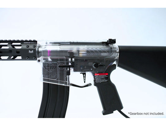 G&G CM16 SR Style Polymer Receiver Set Transparent Version.