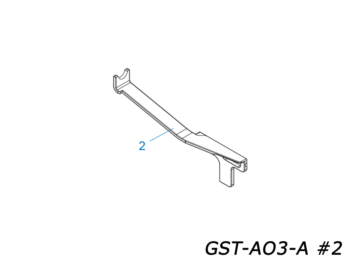 G&G LevAR Series Airsoft Gas Rifle Replacement Part.