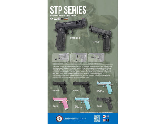 G&G STP45 Series Gas Blowback Airsoft Pistol.
