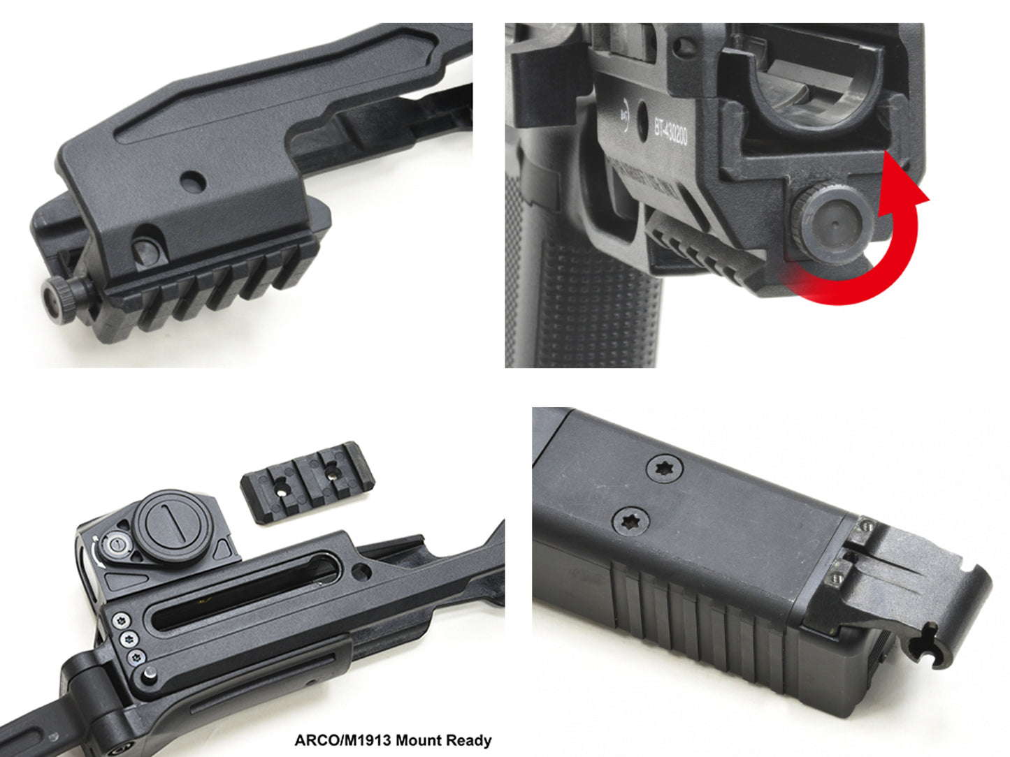 GUARDER | B&T USW-G17 Carbine Kit for TOKYO MARUI G17 Gen5 MOS.