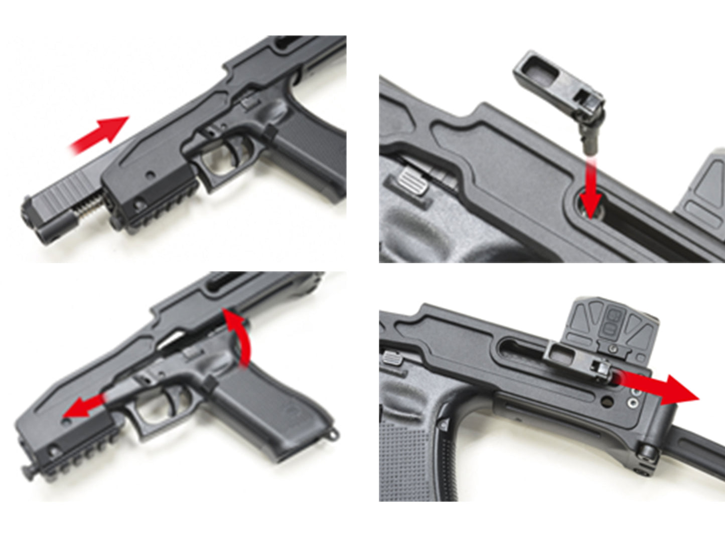 GUARDER | B&T USW-G17 Carbine Kit for TOKYO MARUI G17 Gen5 MOS.