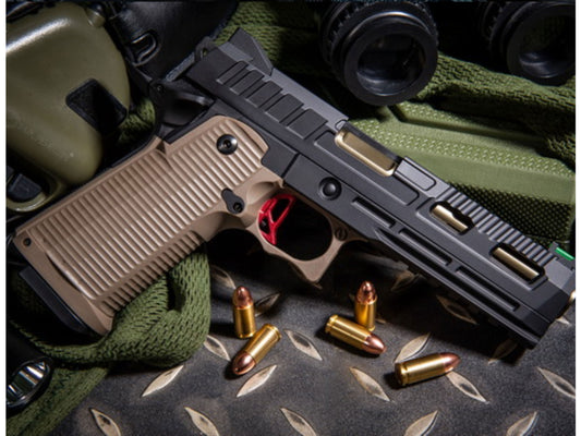 KJ WORKS KP-19S 하이카파 가스 블로우백 에어소프트 권총.( CO2 버전 )