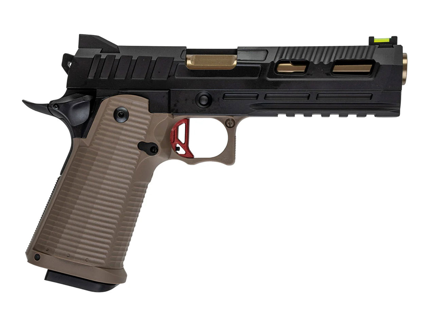 KJ WORKS KP-19S Hi-Capa Gas Blowback Airsoft Pistol.( GAS Version )