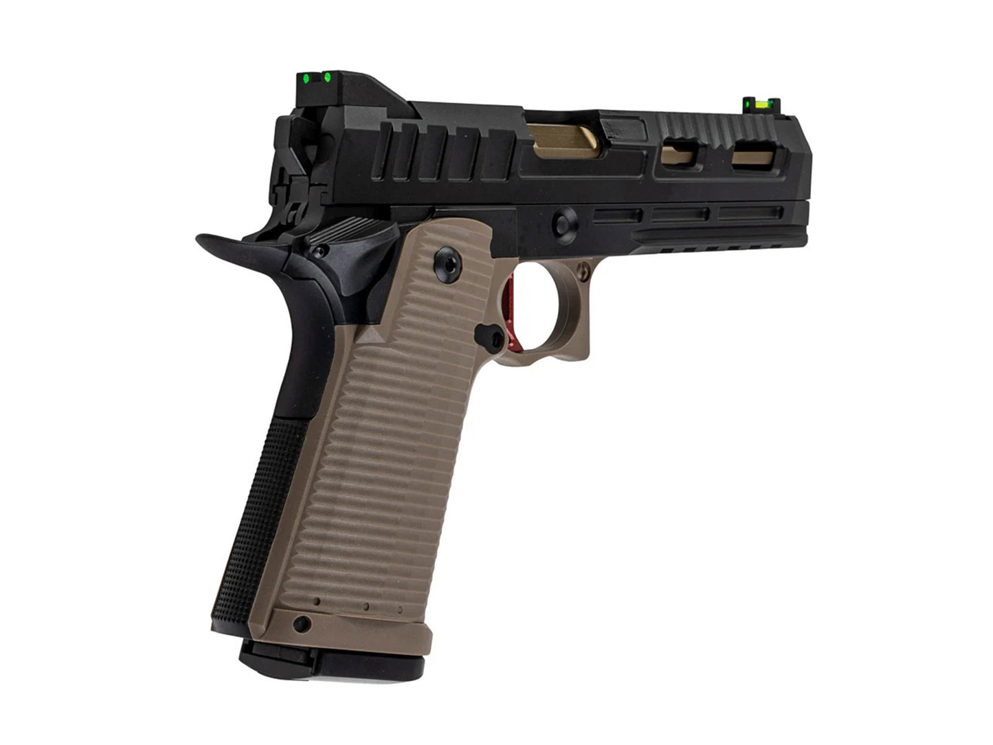 KJ WORKS KP-19S Hi-Capa Gas Blowback Airsoft Pistol.( GAS Version )