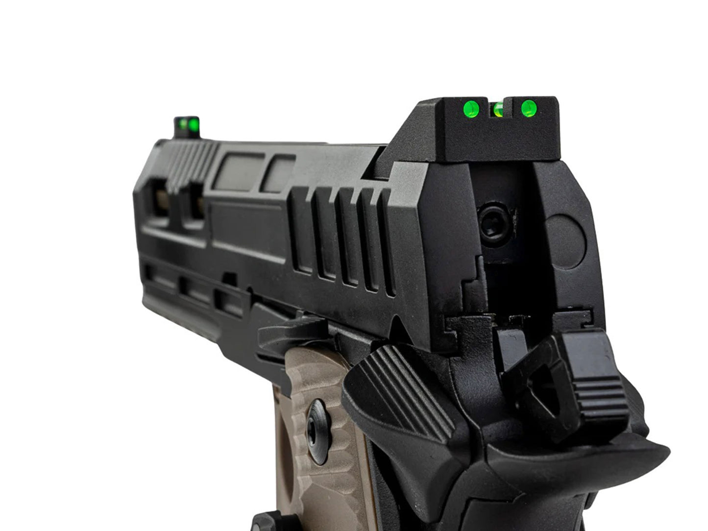KJ WORKS KP-19S Hi-Capa Gas Blowback Airsoft Pistol.( GAS Version )