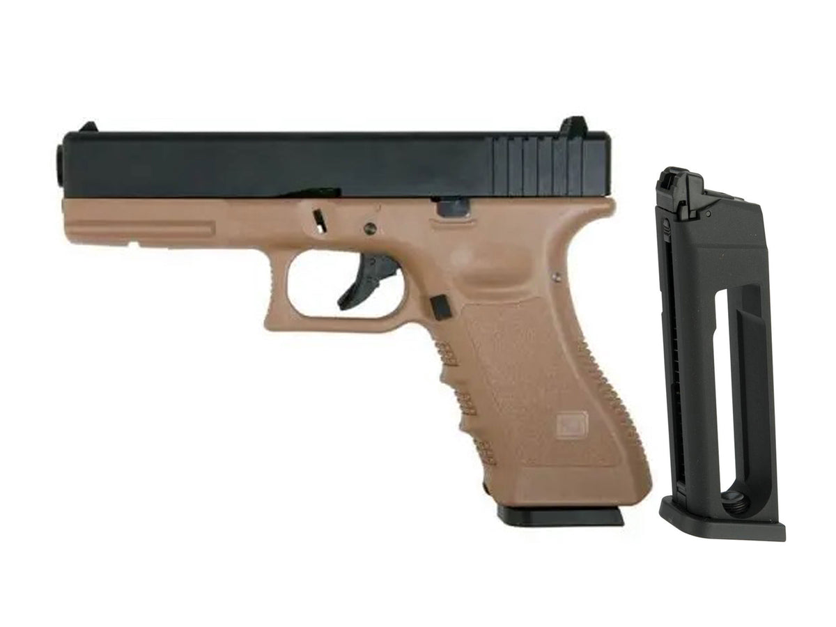 KJ WORKS KP-17 G17 氣動退鏜 CO2手槍.