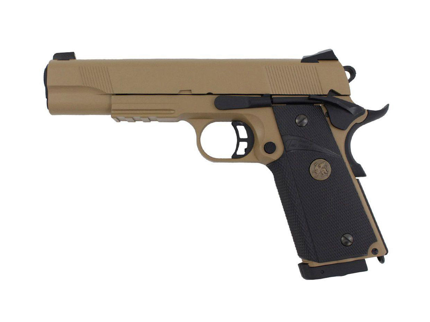 KJ WORKS MEU KP-07 Rail M1911A1 ガスブローバック ハンドガン メタルパーツセット.