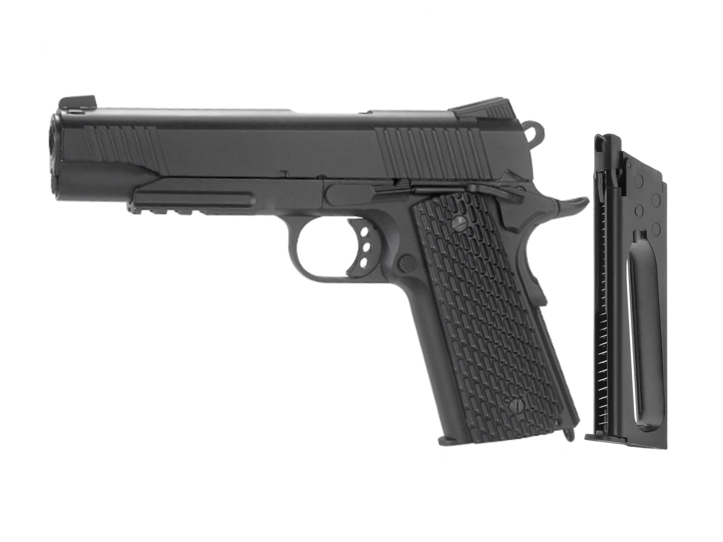 KWC 1911 Tactical 氣體反沖 CO2手槍.