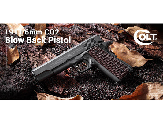 CYBERGUN COLT M1911A1 Gas Blowback Airsoft CO2 Pistol.