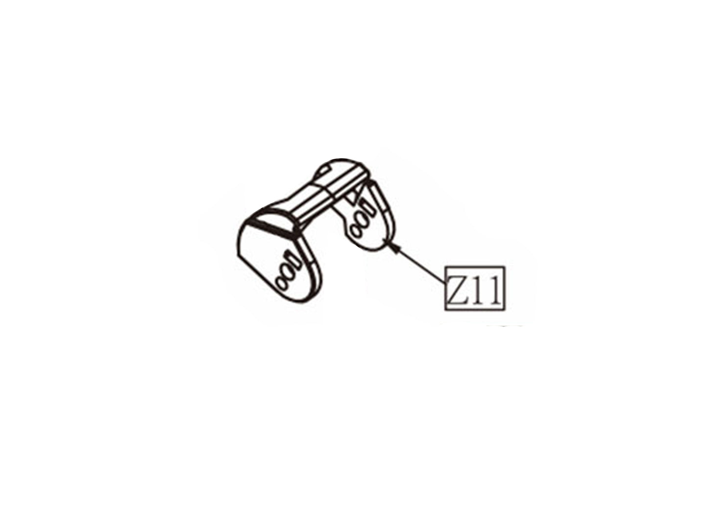 KWC Desert Eagle .50AE 氣體反沖 手槍 原廠備用零件.