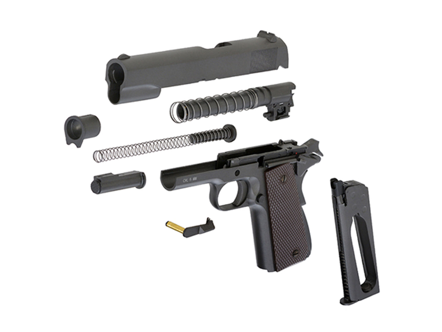 KWC コルト M1911A1 ガスブローバック CO2 ハンドガン.
