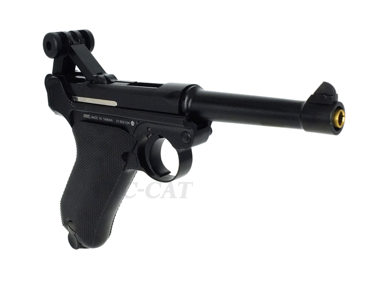 KWC LUGER P08 4inch CO2 블로우백 가스건.